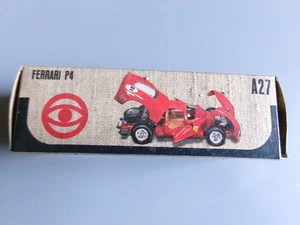 MEBETOYS Ferrari P4 no. A 27 scale 1/43 made in Italy EMPTY BOX - Foto 1 di 5