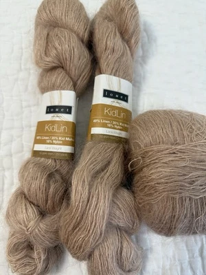 Louet KIDLIN 3 madejas hilo Doeskin Foto 1 de 4