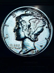 1942 D Merkur Groschen Stempelglanz Schönheit - Bild 1 von 8