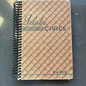 Vintage Idaho Civics Repurposed Journal - Picture 1 of 13