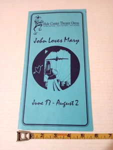 Hale Center Theatre Orem Utah John Loves Mary 1993 - Picture 1 of 4
