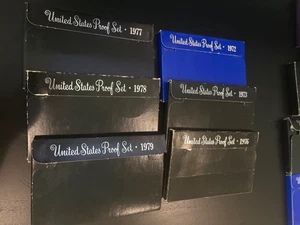 MINT PROOF SETS GROUP OF 6 SETS - Picture 1 of 2