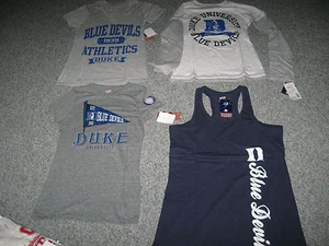 DUKE Women's T-Shirts,Cotton,Polyester,Rayon, Many Styles& Sizes,NWT,MSRP$26-$36 - Picture 1 of 16