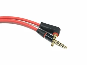 Rot AUX Audio Kabel 3,5mm für YAMAHA HPH-PRO500 Kopfhoerer - Bild 1 von 1