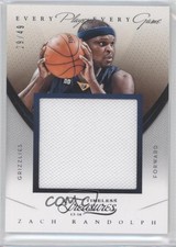 2013 Panini Timeless Treasures Every Player Game Jerseys /49 Zach Randolph #96
