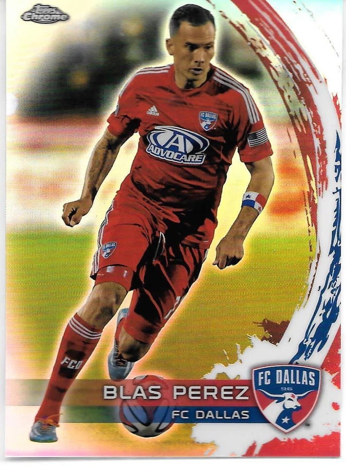 2014 Topps Chrome MLS BLAS PEREZ FC Dallas REFRACTOR #64 - Image 1 of 1
