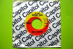 BILLY PRESTON * In The Midnight Hour / Advice 7” 45 CAPITOL 1966 USA - Picture 1 of 3
