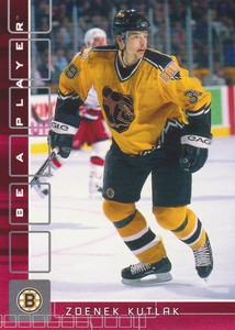 2001-02 BAP Memorabilia Hockey Ruby #344 Zdenek Kutlak 099/200 Boston Bruins