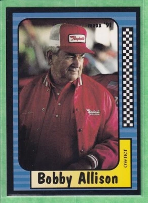 1991 Maxx Collection #27 Bobby Allison Owner - Image 1 of 2