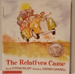 The Relatives Came Book with Cassette Tape - Scholastic - Cynthia Ryland - Picture 1 of 4