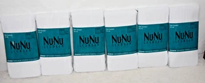 6 New Footed White Opaque Tights Pantyhose Lot Queen Q 3x/4x 3x 4x 195-300lbs - Picture 1 of 11