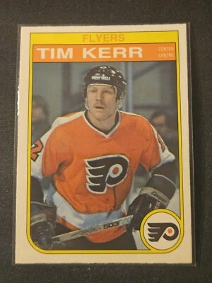 82-83 O-Pee-Chee Tim Kerr 2nd Year Card 💥💥💥 Philadelphia Flyers  - Image 1 of 4