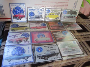 14 placas de tablero de metal Car Cruise Youngwood PA. Youngwood VFD No.26 - 2014-2019 - Imagen 1 de 8