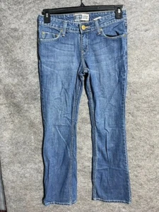 Levi's Jeans Womens 7 Juniors Bootcut Stretch Medium Wash Denim Low Rise Blue - Picture 1 of 8
