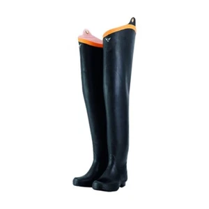 SHIBATA NB021 Rubber Hip Wader 24cm Unlined Washable Boots Easy All-Rubber - Picture 1 of 4