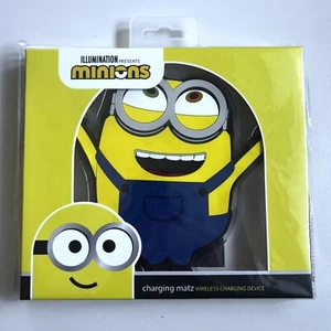 OFFICIAL Minions 2 Wireless Charger Pad MOBILES - 10W Fast Qi Charger GIFT IDEA - Zdjęcie 1 z 2