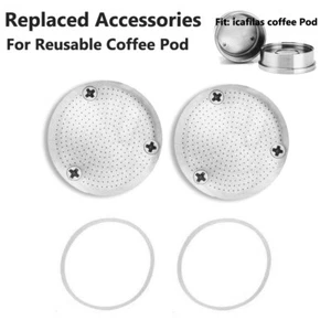 Accesorio de junta tórica de sello de filtro reemplazado para cápsulas de café Illy reutilizables iCafilas - Imagen 1 de 5