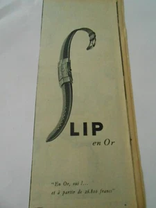 Publicité Advertising 1953 LIP en Or oui ! et ) partir de 26.800 francs - Picture 1 of 1