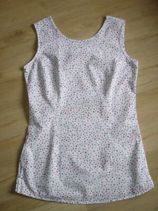 EDDIE BAUER Tanktop Weiß geblümt Mille Fleurs Gr. 36 - Bild 1 von 2