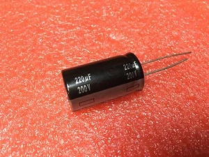 1 PIEZA CONDENSADOR Panasonic CAP 220UF 220MF 200V (Reemplazo 160V 100V 80V 63V) - Imagen 1 de 2