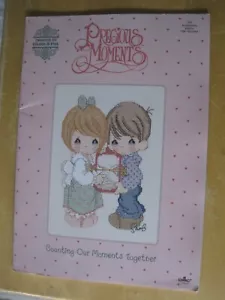 Precious Moments 15th Anniversary PM1 Revised Counted Cross Stitch Pattern Book - Picture 1 of 2