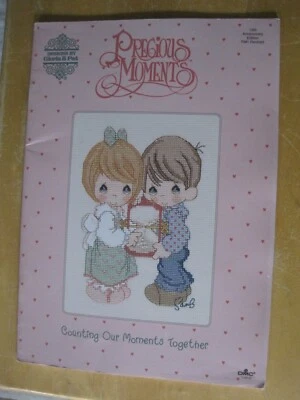 Precious Moments 15th Anniversary PM1 Revised Counted Cross Stitch Pattern Book - Image 1 of 2