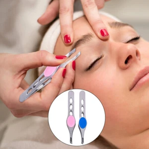 4Pcs Eyebrow Clips Eyebrow Trimmer Eyebrow Clamp Precision Tweezers Eyebrows - Picture 1 of 12