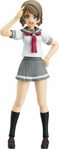 Max Factory figma 357 LoveLive!Sunshine!! You Watanabe Figure From Japan F/S NEW - Picture 1 of 7