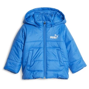 PUMA Minicats Hooded Padded Full Zip Jacket Toddler Boys Blue Casual Athletic Ou - Picture 1 of 2