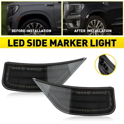 2-20X For 2021-23 Cadillac Escalade/Escalade ESV 5th Gen LED Side Marker Light C - Image 1 of 4
