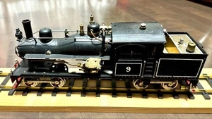 Wada Works Heisler Live Steam Locomotive, Rare Handmade 2-Cylinder V-Type Model - Picture 1 of 10
