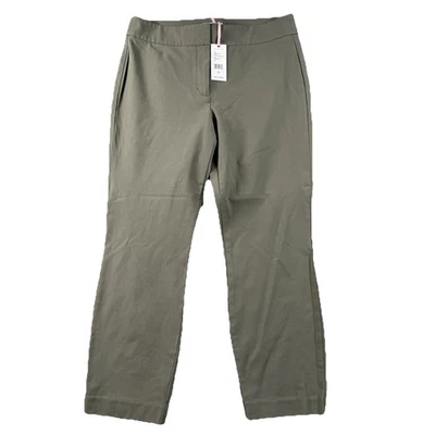 Pantalones Vineyard Vines para mujer 12 Bi elásticos ajustados al tobillo azul marino oliva nuevos con etiquetas Foto 1 de 4