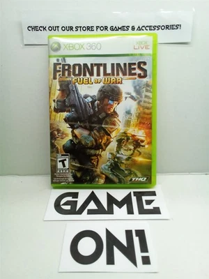 Frontlines: Fuel of War (Xbox 360, 2008) Complete Tested Working - Free Ship - Image 1 of 4