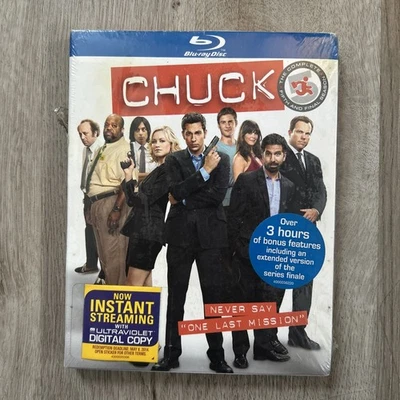 Chuck: The Complete Fifth and Final Season (Blu-ray) New Sealed With Slipcover Foto 1 de 4