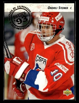 1992-93 Upper Deck Ondrej Steiner #604 Rookie - Image 1 of 2