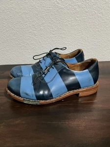 The Office of Angela Scott Mr Smith Oxford-Schuhe gestreift blau Damen Größe 36 - Bild 1 von 10