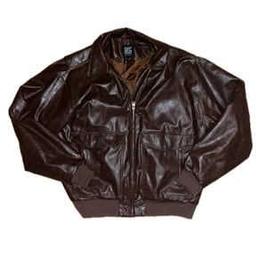 Pilotenjacke Urban Outfitters L Braun Kunstleder Herbstjacke Herren - Bild 1 von 5