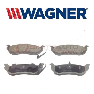 Wagner Brake Rear Disc Brake Pad Set for 2002-2006 Jeep Liberty - Braking gx Foto 1 de 4