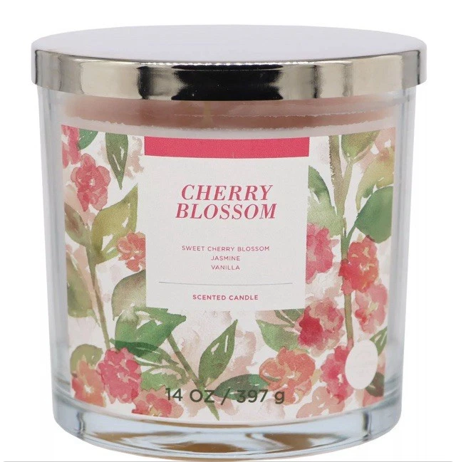 Sonoma Goods For Life® Cherry Blossom 14-oz. Candle Jar — 第 1/1 张图片