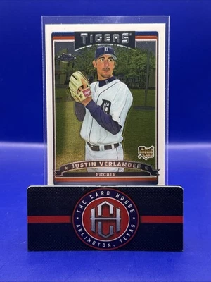 2006 Topps Chrome Justin Verlander Rookie RC Detroit Tigers ZZ1 - Image 1 of 2