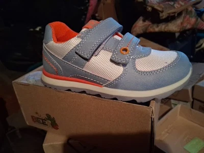 BEEKO Toddler Boys Size 8 Blue Sneakers NEW - Image 1 of 3