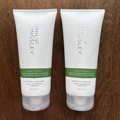PHILIP KINGSLEY Flaky Scalp Hydrating Conditioner Set (2) 6.76 oz. Each NEW - Image 1 of 3