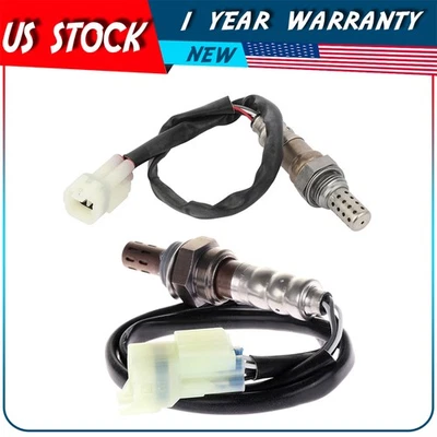Sensor de oxígeno O2 02 aguas arriba + aguas abajo para Suzuki Aerio 2002-2003 2,0 L 2 piezas Foto 1 de 4