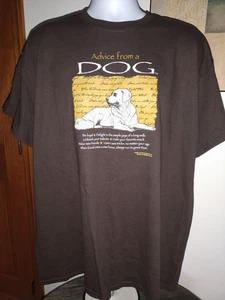 NWT VTG Advice From A Dog Graphic T-Shirt XL - Your True Nature -  - Picture 1 of 4