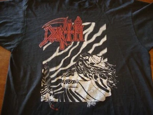 Death Philosopher Shirt Chuck Original Metal Individual Symbolic Leprosy Scream - Picture 1 of 9