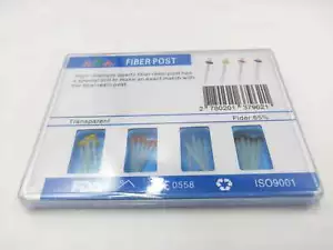 Dental Screw Fiber Post Teeth Restorative 1.2/1.4/1.6/1.8mm with 4Drills Quartz - Picture 1 of 4