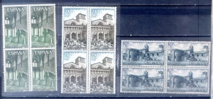 1964 ESPAÑA, BLOCK de 4, "MONASTERIO DE HUERTA" MINT, PERFECTOS - Imagen 1 de 1