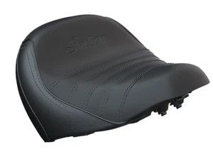Indian Motorcycle Black Rider Comfort+ Solo Seat for 2018-2024 Scout Models - Picture 1 of 3
