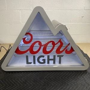COORS LIGHT BYF01 Mini Fridge With 3 Shelves & LED Light***READ DESCRIPTION*** - Picture 1 of 12