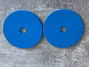 Iztech Kart Seat Large Washers (Pair) 60mm X 2mm  with a M8 center - Picture 1 of 1